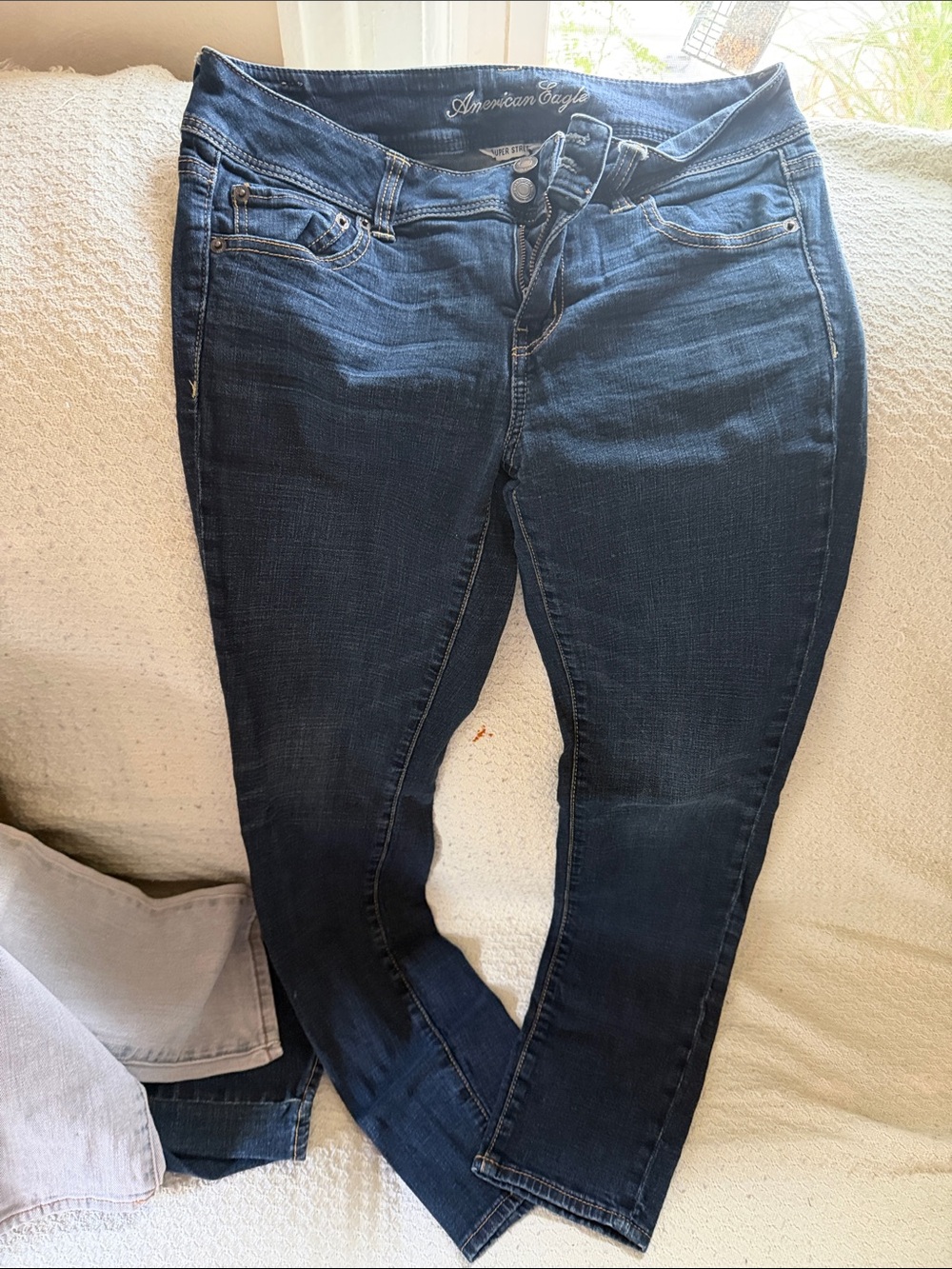 American Eagle Outfitters Women's Indigo Skinny Jeans
